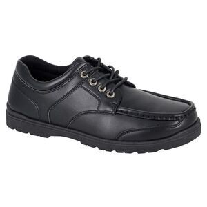 Route 21 Mens Monty Boat Shoes / Black